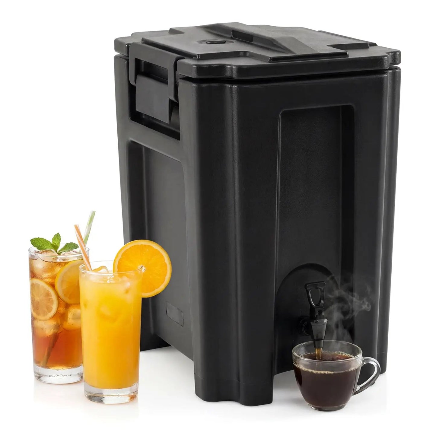 13.2 Gal Insulated Beverage Dispenser with Faucet