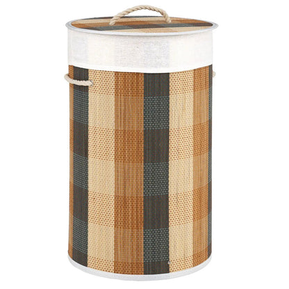 13.2 Gallon Bamboo Laundry Hamper With Liner