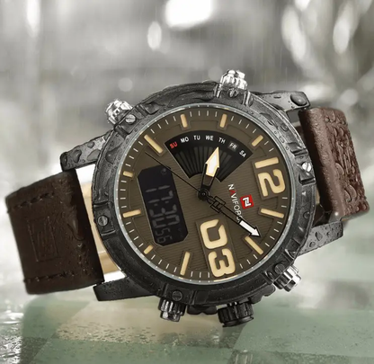 Men's Digital Analog Watch Multifunction