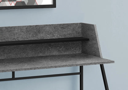 Marble Look Computer Desk for Home Office