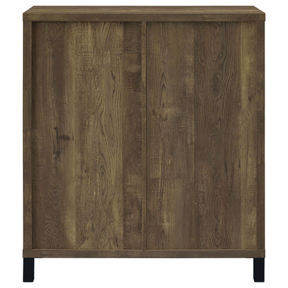 Arcata oak sliding door wine cabinet by HouseOfZazla on Tampa Home & Garden Store