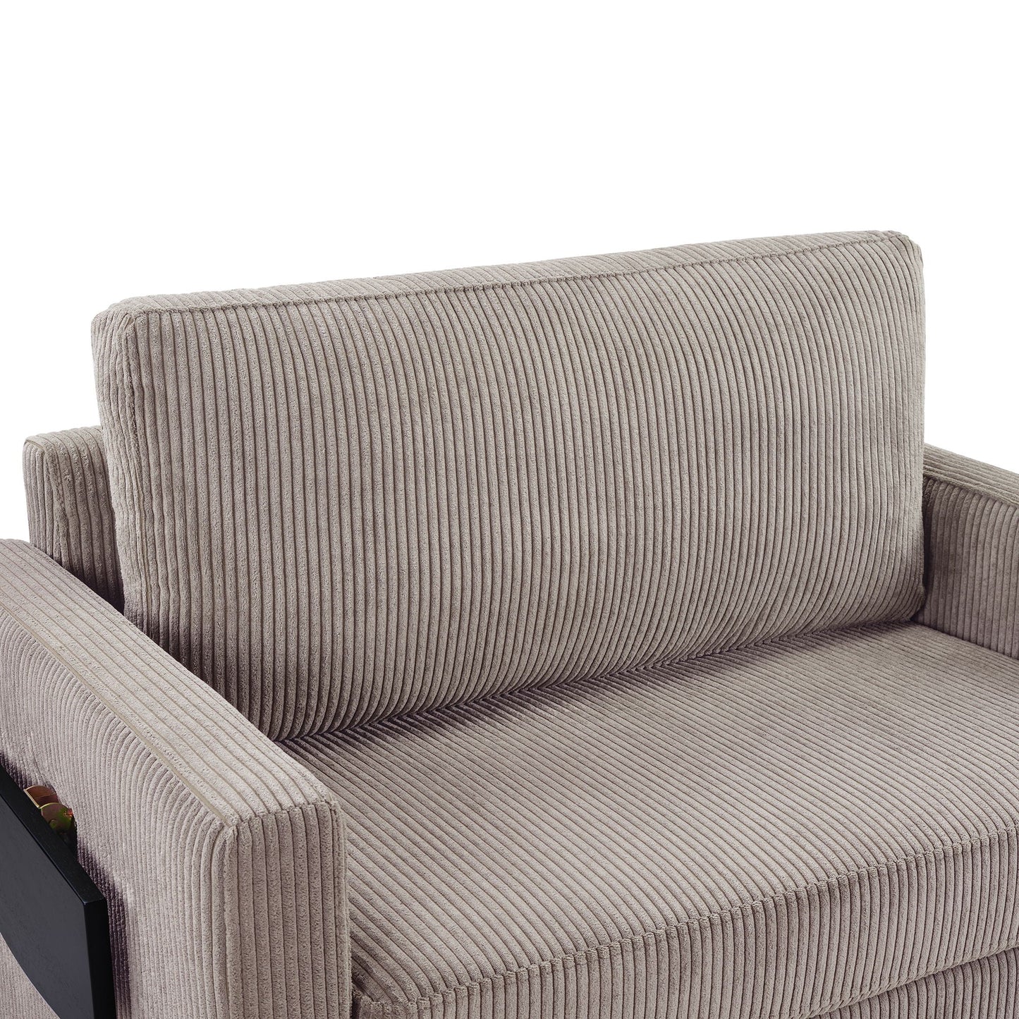 Foldable Sleeper Sofa with USB Ports and Storage