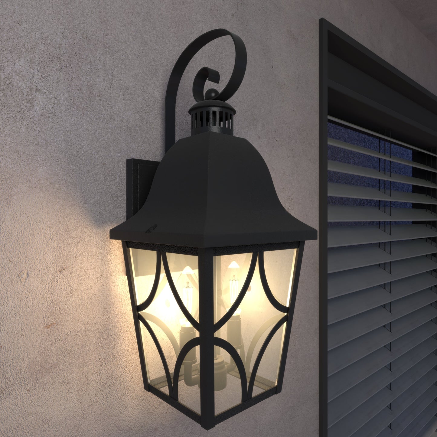 Waterproof Outdoor Wall Light and Metal Sconce