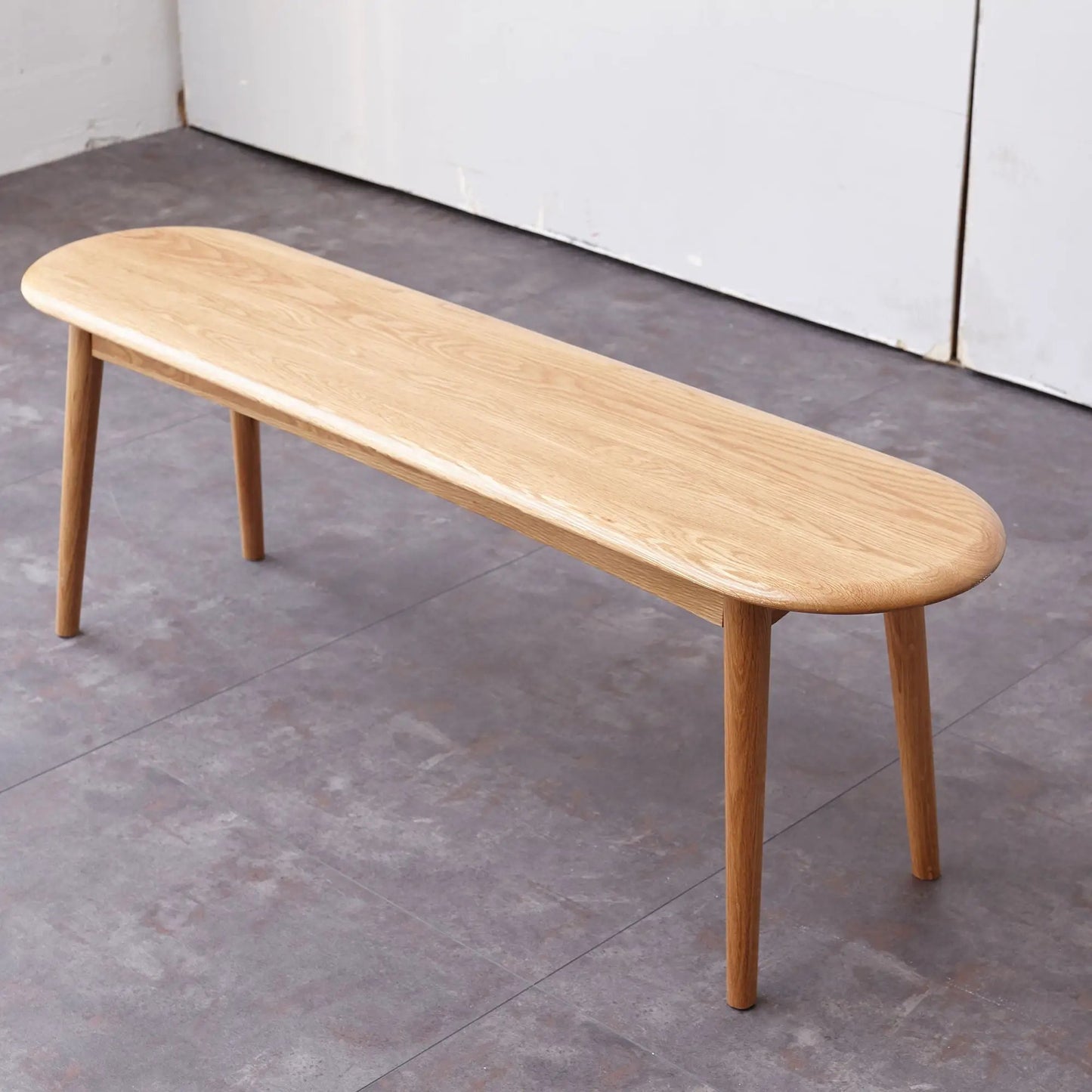 Oak Wood Dining Bench for Living Room and Kitchen