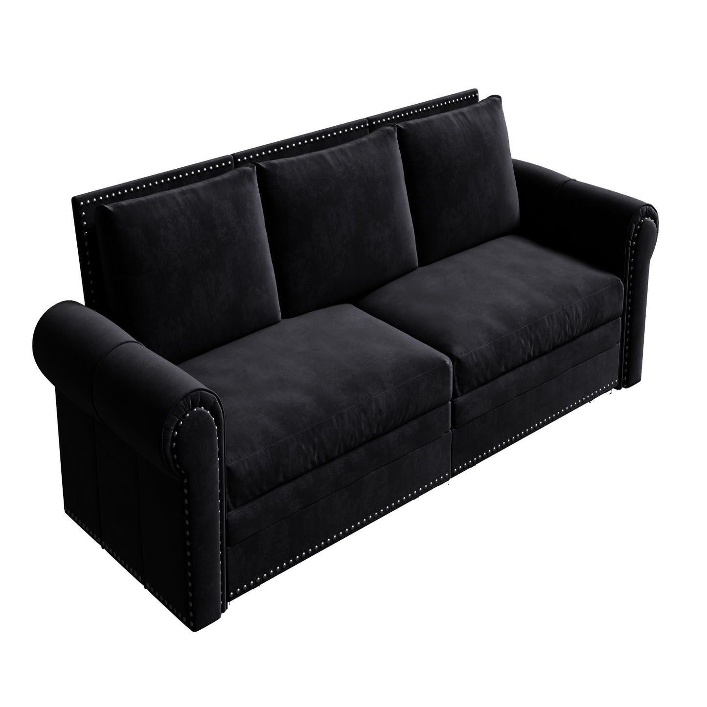 Chesterfield and convertible sleeper sofa
