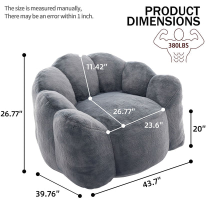Elegant Lotus Style Pull Down Sofa with Legs