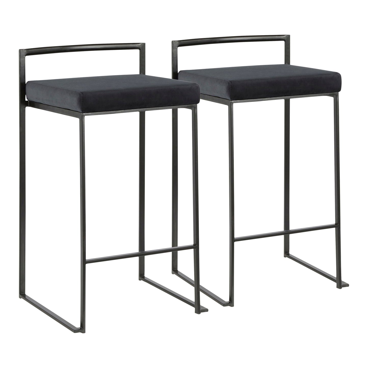 Fuji Contemporary Stackable Counter Stool