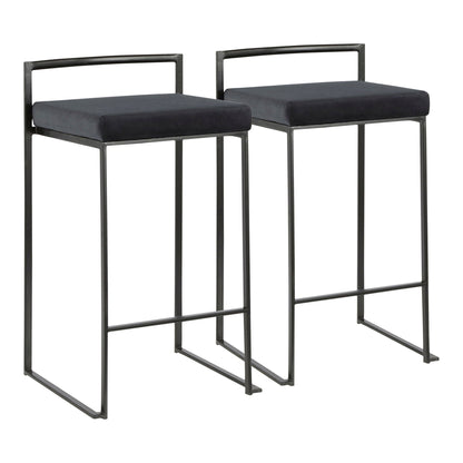 Fuji Contemporary Stackable Counter Stool