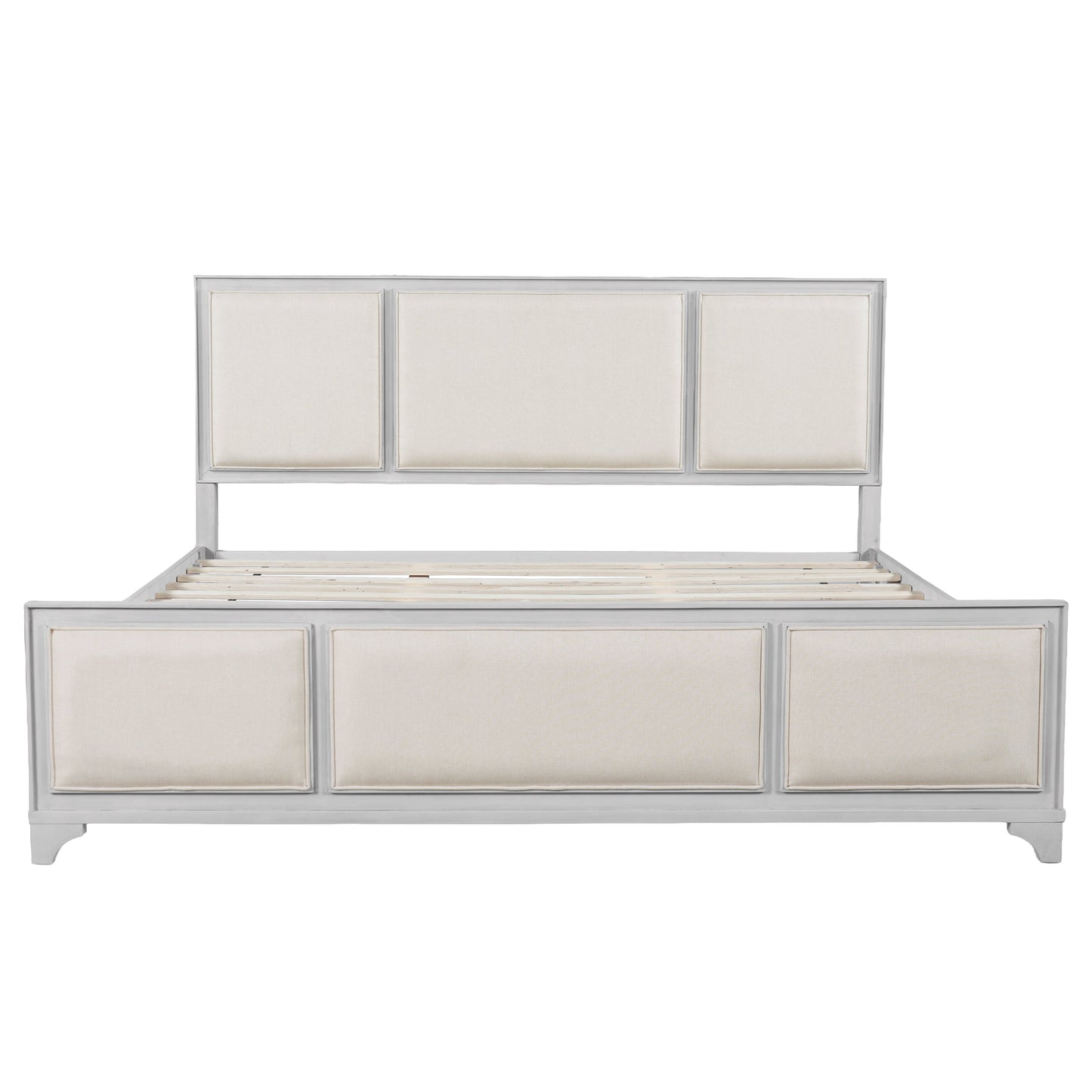 King Size Bed Frame and the Upholstered Headboard