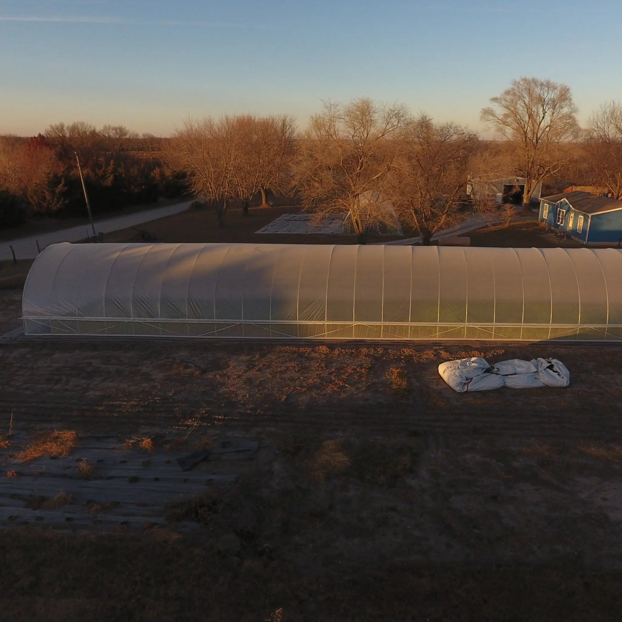 14' & 20'w Metal Hoop House Greenhouse Kit | Hoop Greenhouse Round