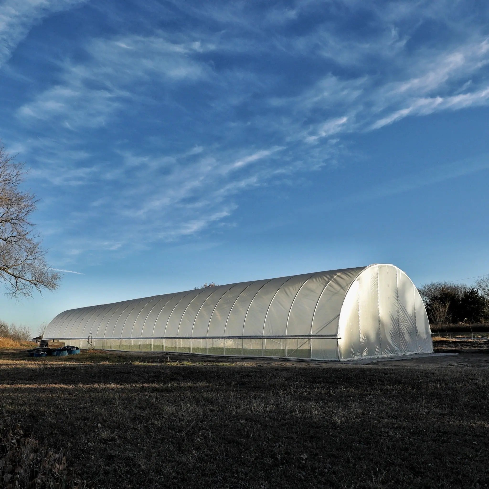 14' & 20'w Metal Hoop House Greenhouse Kit | Hoop Greenhouse Round