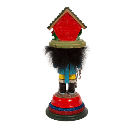 14 Inch Dog House Hat Nutcracker - Tampa Home & Garden Store