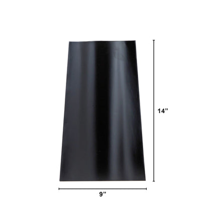 14” Modern Metal Vase - Tampa Home & Garden Store
