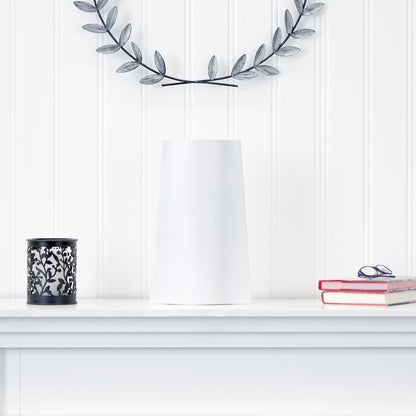 14” Modern Metal Vase - Tampa Home & Garden Store