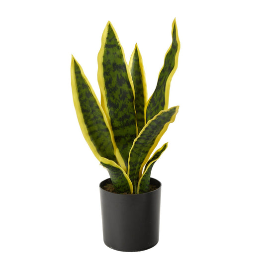 14” Sansevieria Artificial Plant - Tampa Home & Garden Store