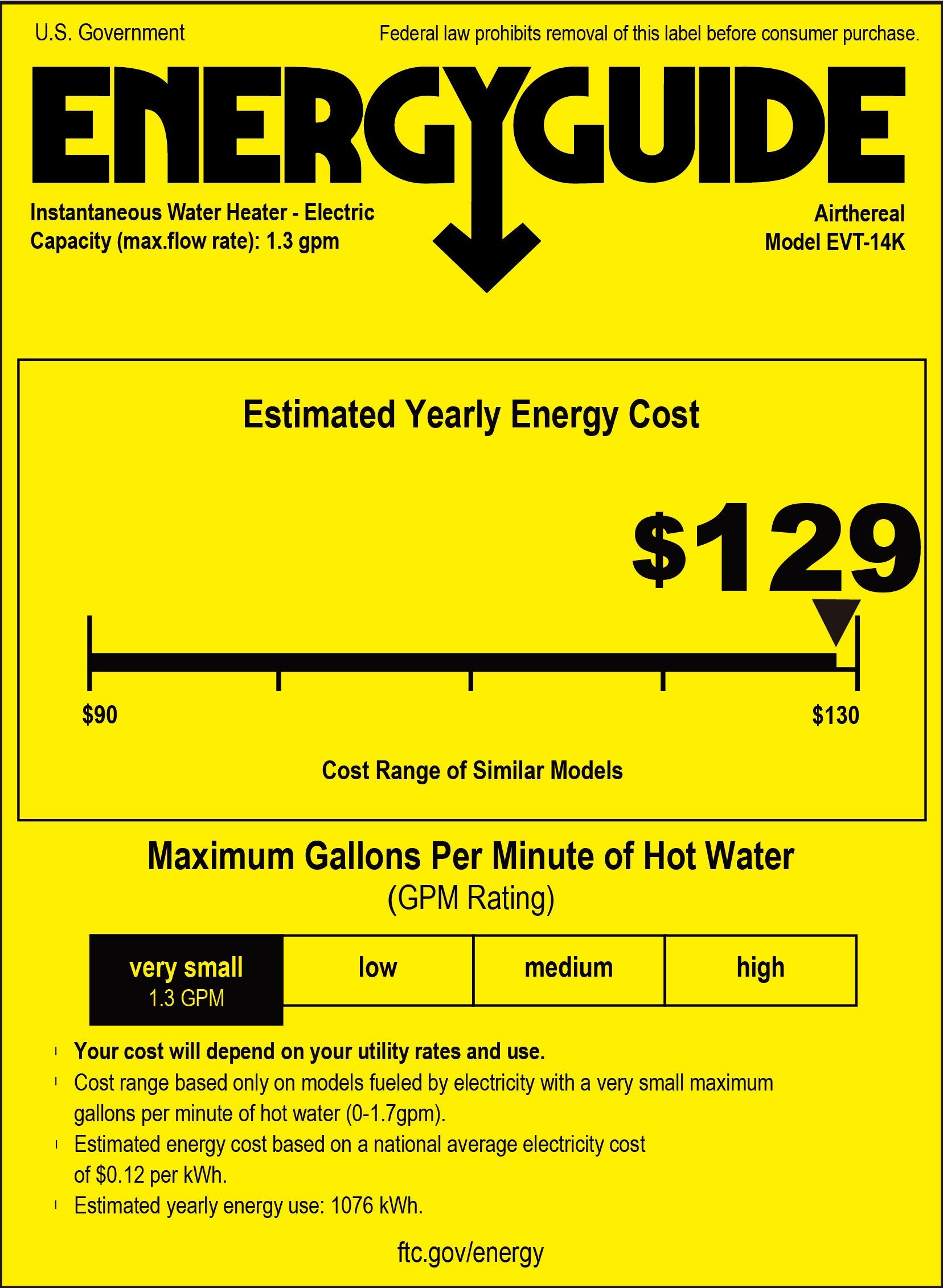 14 kW Electric Tankless Water Heater - Tampa Home & Garden Store
