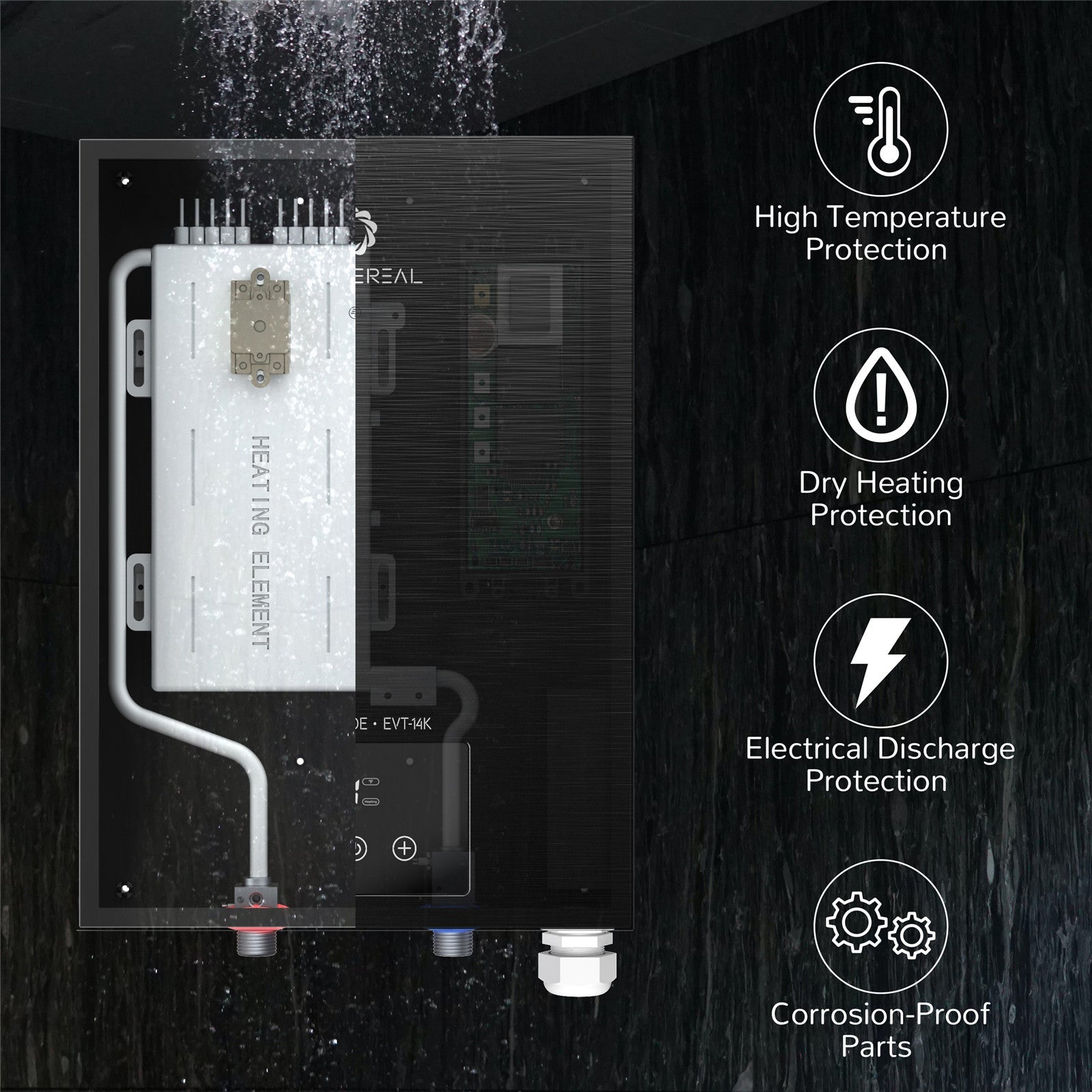 14 kW Electric Tankless Water Heater - Tampa Home & Garden Store
