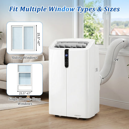 Portable Air Conditioner DirectDeals 14000 BTU white, smart with app control, window exhaust on Tampa Home & Garden Store