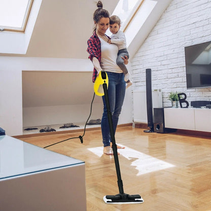 Powerful Handheld Steam Cleaner 1400W With Kit