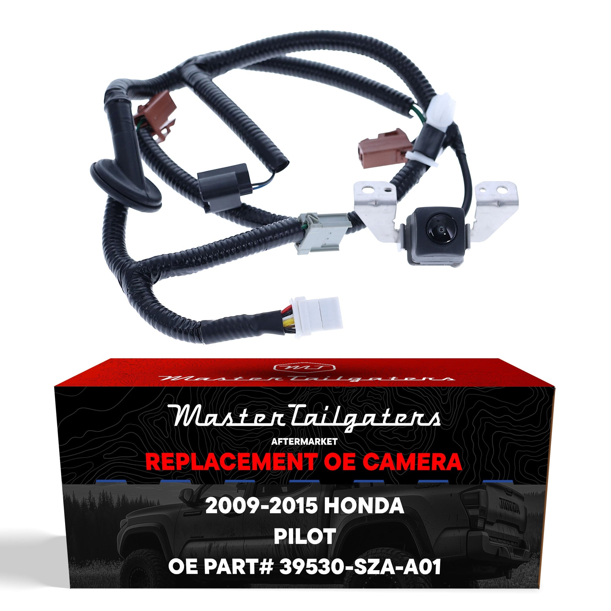Master Tailgaters Honda Pilot backup camera with OEM wiring harness 2009-2015 39530-SZA-A01 on Tampa Home & Garden Store