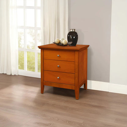 3 Drawer Nightstand and Dove Tailed Drawers