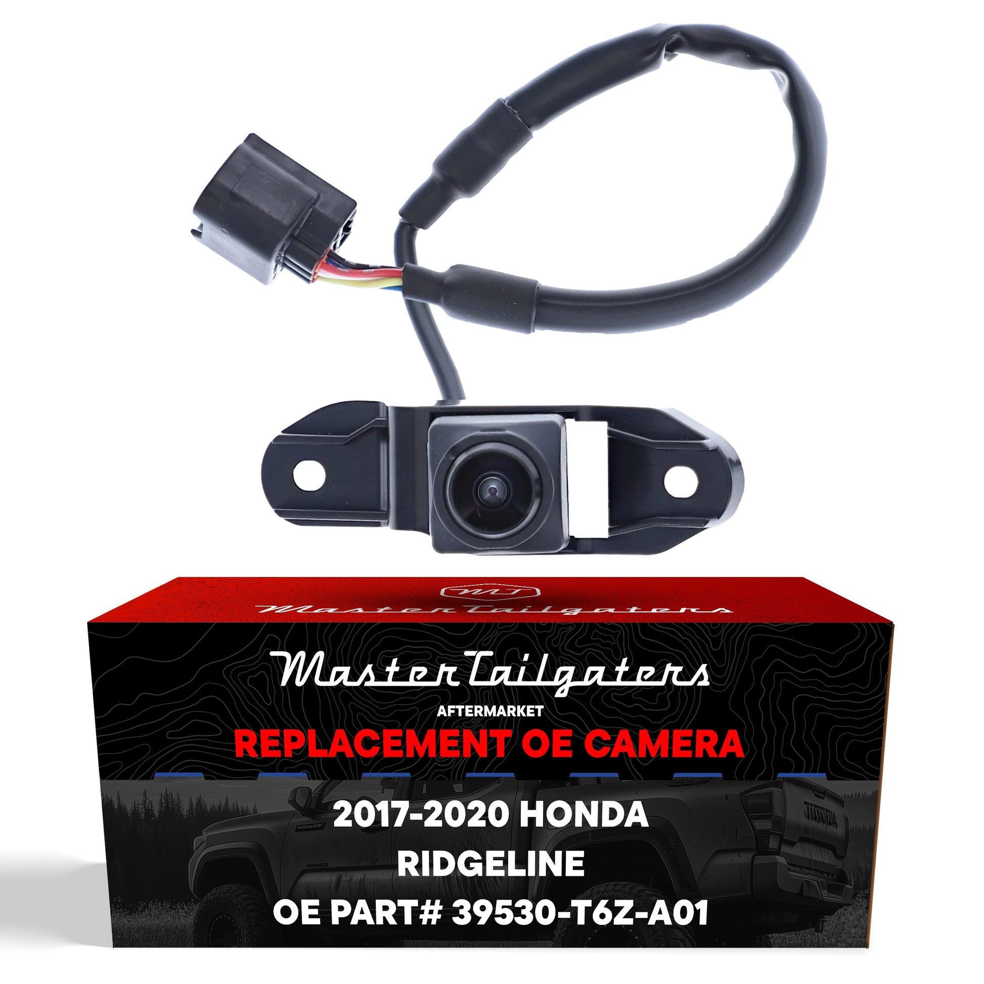 Master Tailgaters OEM backup camera for Honda Ridgeline 2017-2020 OE#39530-T6Z-A01 with harness on Tampa Home & Garden Store