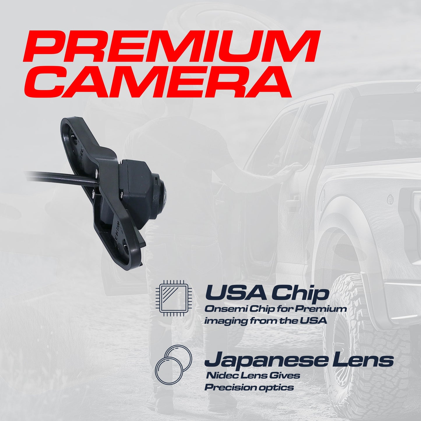 Master Tailgaters OEM backup camera Honda Ridgeline (2017–2020) black housing 39530-T6Z-A01 on Tampa Home & Garden Store