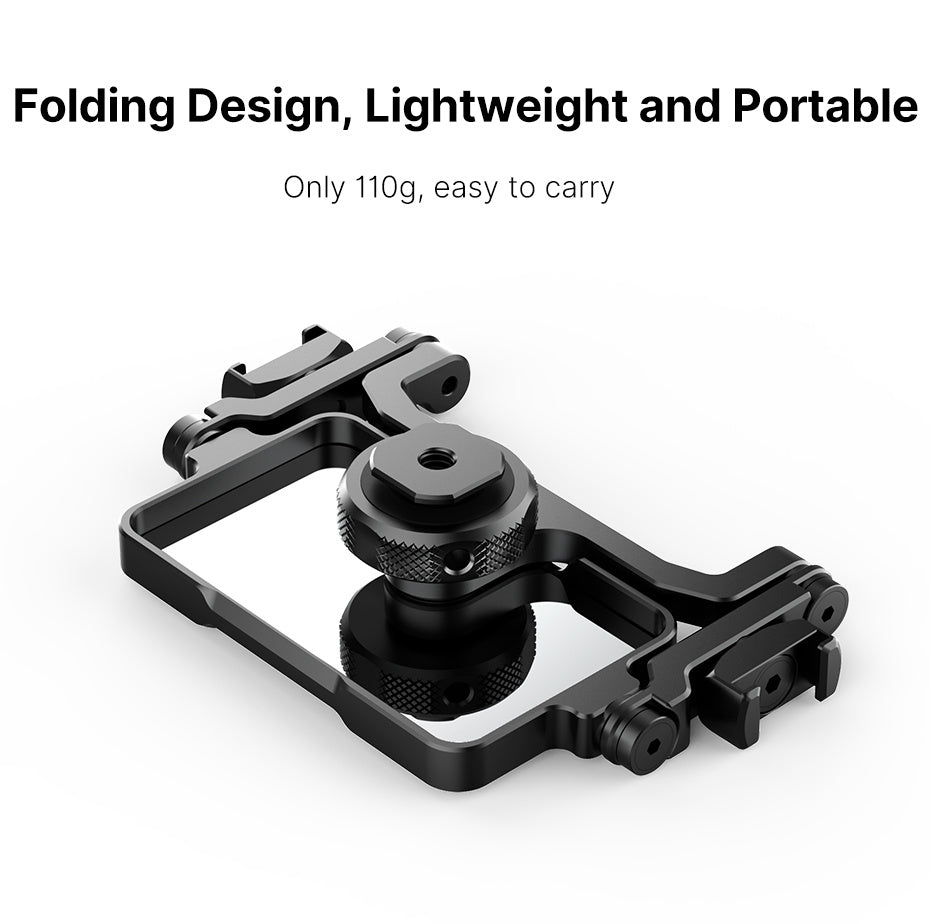 Ulanzi PT-14 SLR camera selfie vlog accessory frame with knurled dial mounting arm on Tampa Home & Garden Store