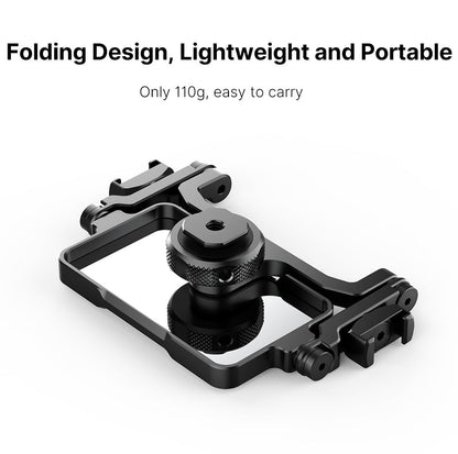 Ulanzi PT-14 SLR camera selfie vlog accessory frame with knurled dial mounting arm on Tampa Home & Garden Store