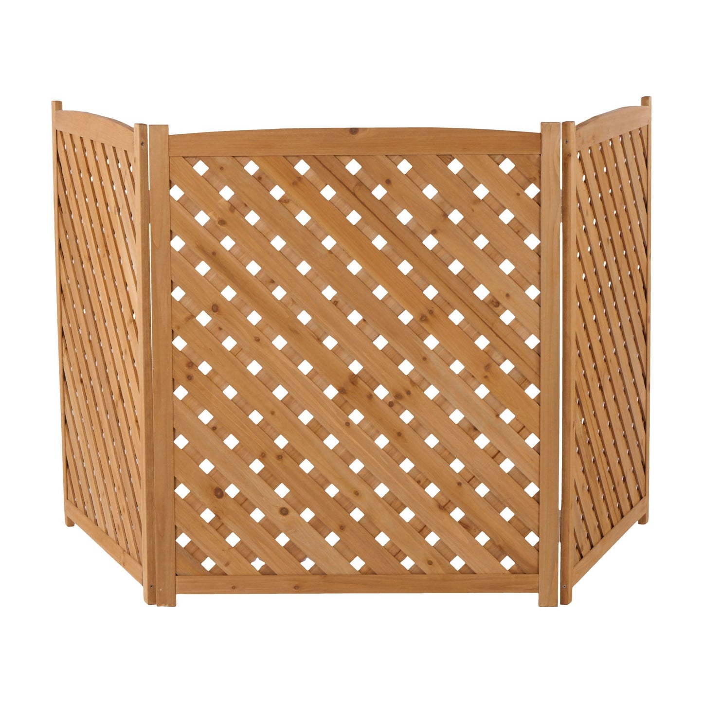 Outdoor 3 Panel Air Conditioner Screen For Patios