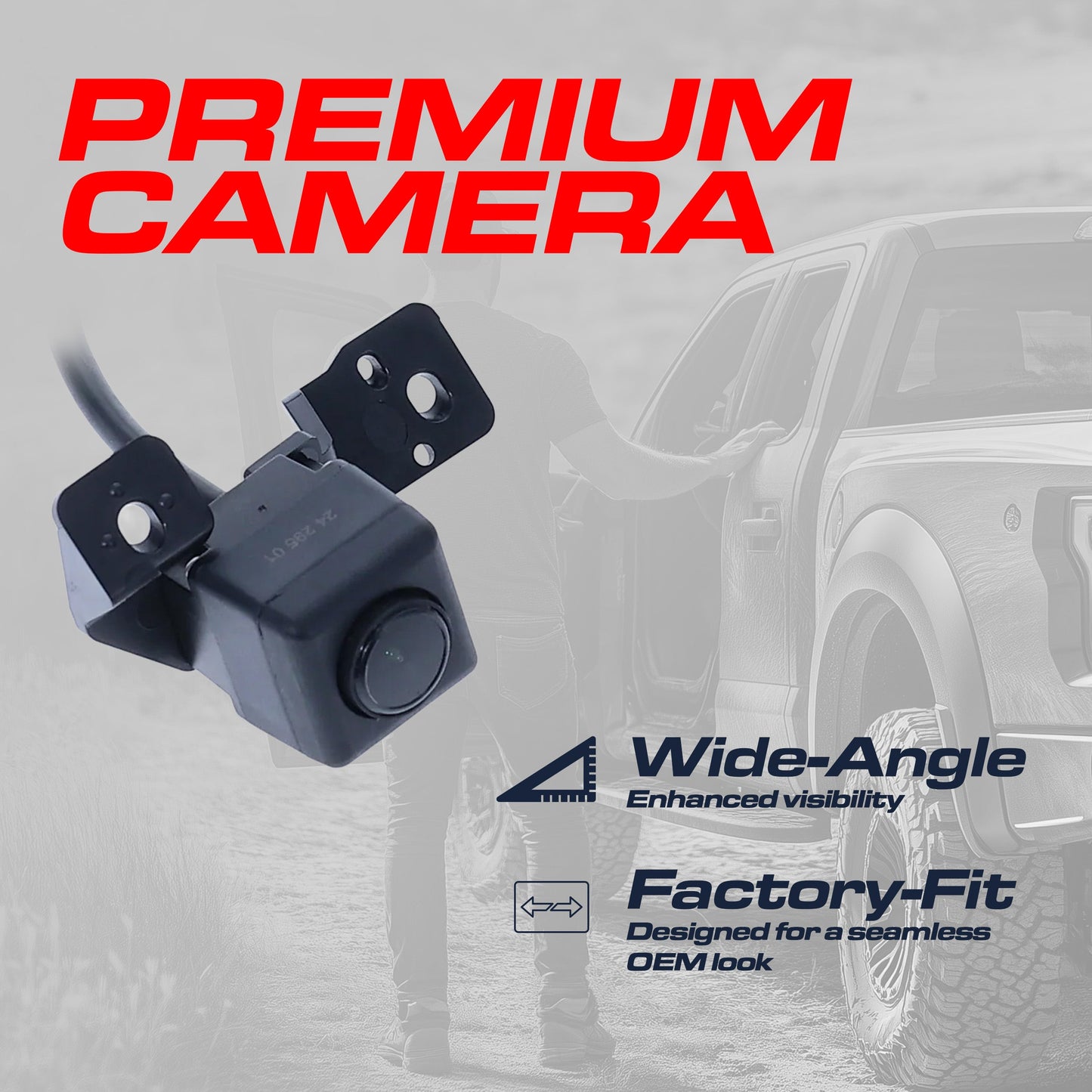 Master Tailgaters OEM backup camera for Hyundai Santa Fe 2010-2012 black housing on Tampa Home & Garden Store