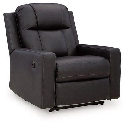 Mackmenville Zero Wall Recliner dark gray leather chair by Unique Piece Furniture on Tampa Home & Garden Store