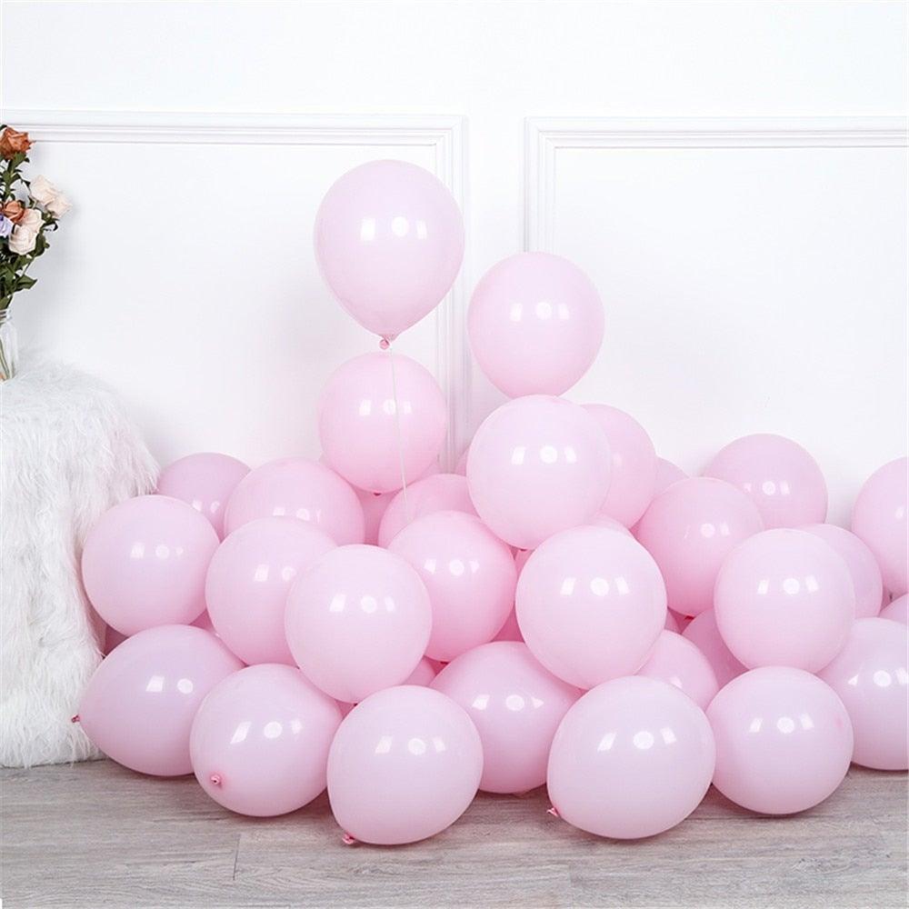 145pcs pink balloon arch garland kit by Stevvex for wedding and party decor on Tampa Home & Garden Store