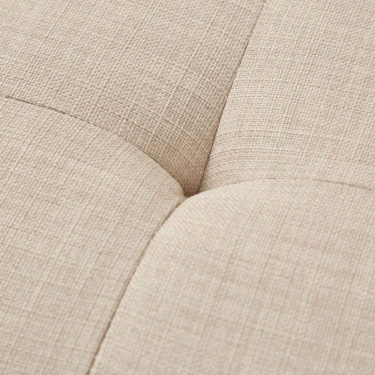 Arm chairs beige woven upholstery close-up texture on Tampa Home & Garden Store