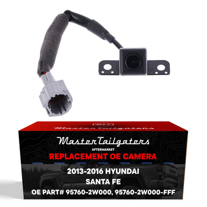 Backup camera for Hyundai Santa Fe Sport 2013-2016 OEM by Master Tailgaters with bracket on Tampa Home & Garden Store