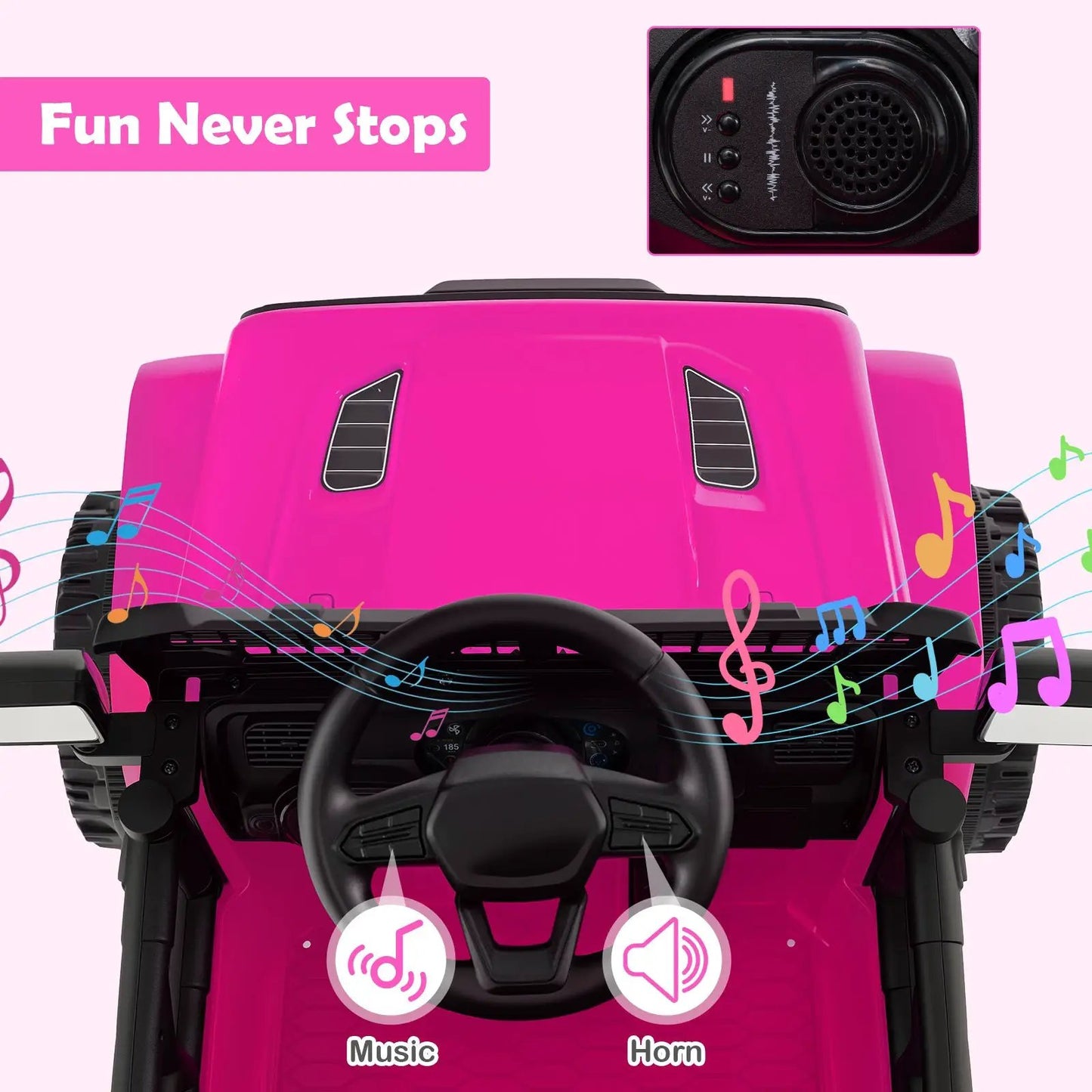 12V Kids Ride on Truck Battery Powered Vehicle