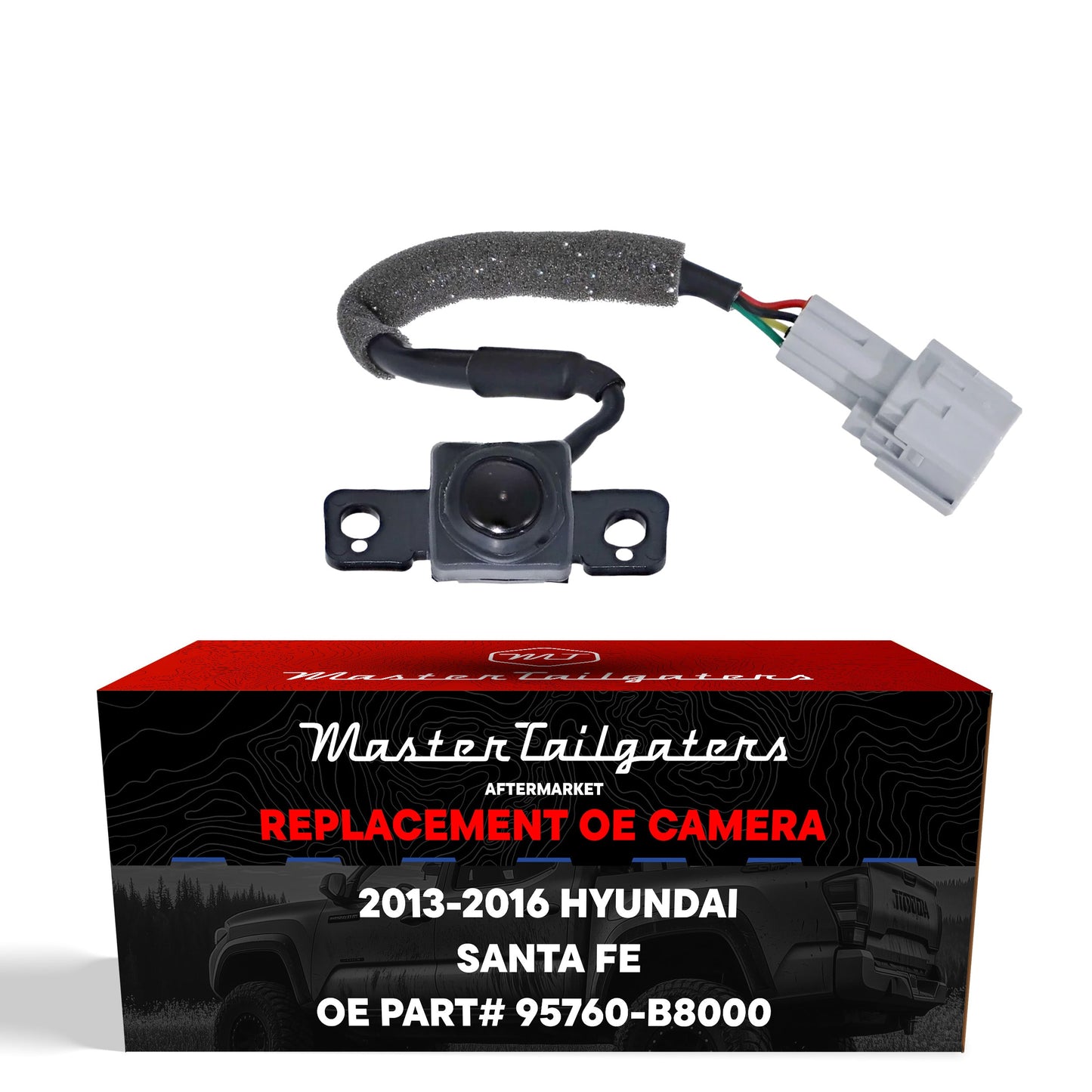 Backup camera for Hyundai Santa Fe 2013-2016 Master Tailgaters OEM replacement 95760-B8000 on Tampa Home & Garden Store