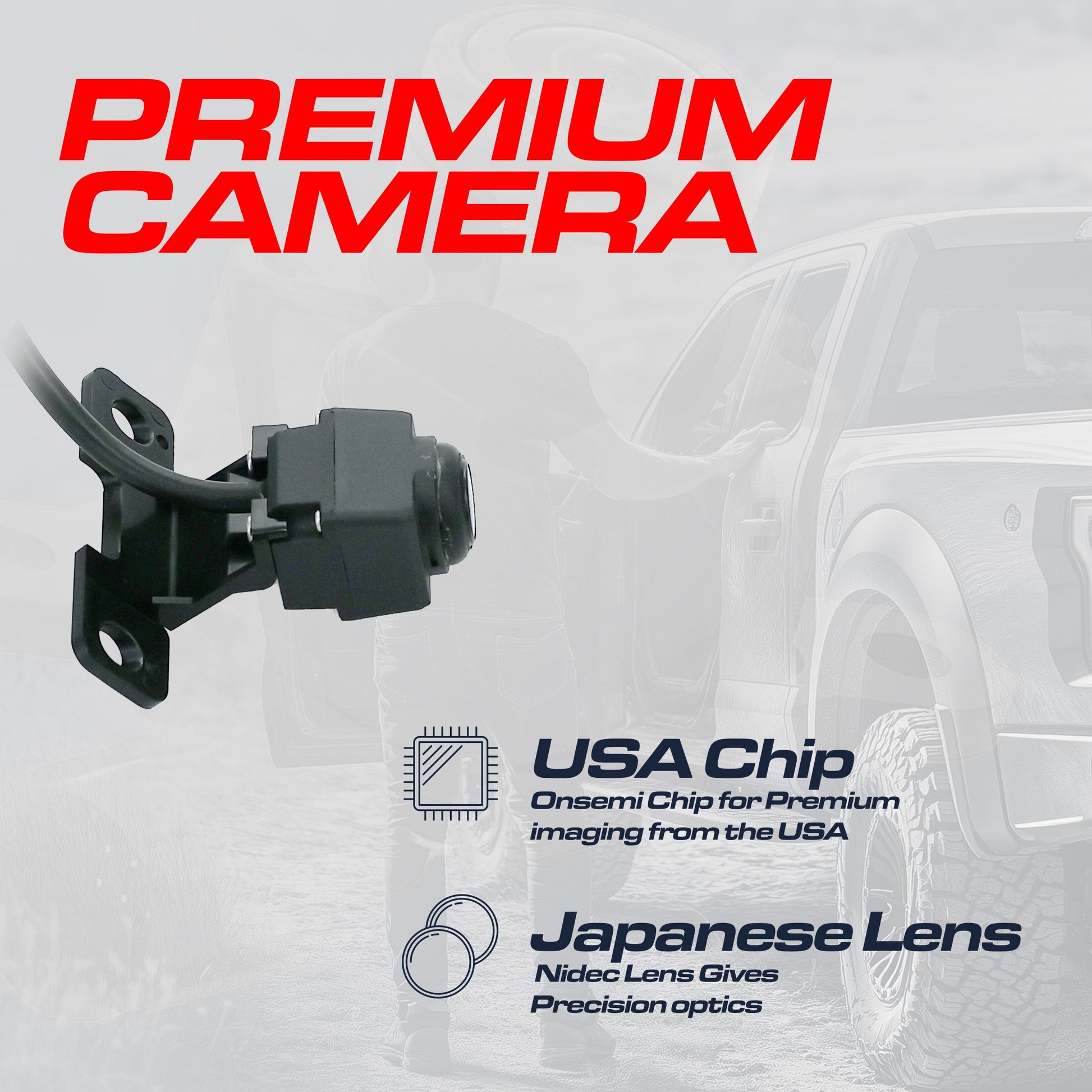 Black OEM replacement backup camera for Hyundai Santa Fe 2013-2016, Master Tailgaters on Tampa Home & Garden Store