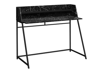 Marble Look Computer Desk for Home Office