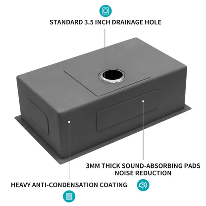 Undermount Kitchen Sink And 16 Gauge Stainless
