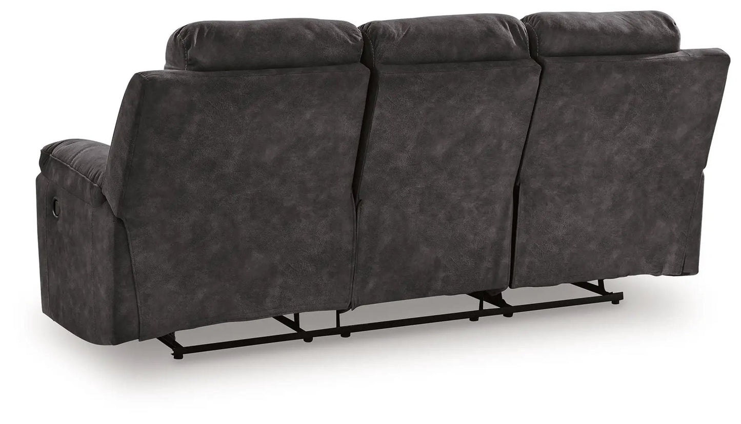 Brysonview reclining sofa charcoal 3-seat with recline Unique Piece Furniture on Tampa Home & Garden Store
