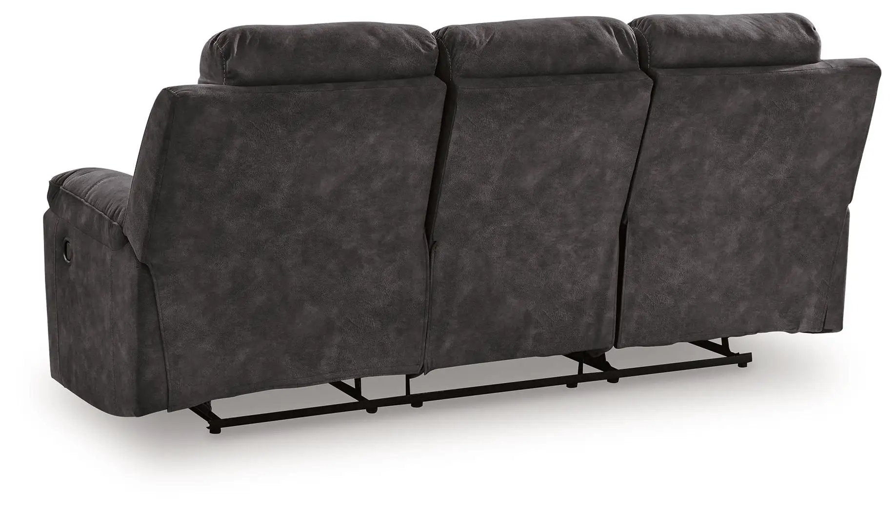 Brysonview reclining sofa charcoal 3-seat with recline Unique Piece Furniture on Tampa Home & Garden Store