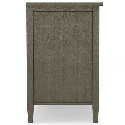 Warm Shaker TV Media Stand Handcrafted Wood