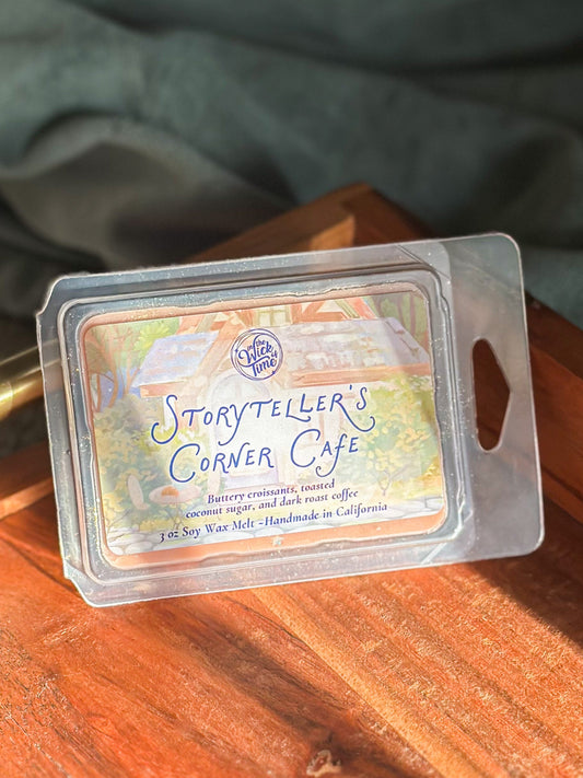 Storyteller's Corner Cafe Wax Melt - Tampa Home & Garden Store