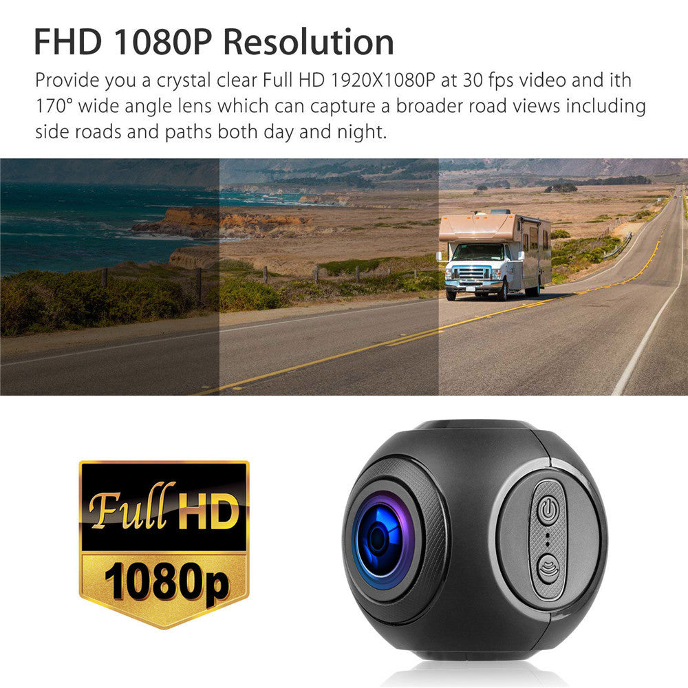Sell My Stuff Mini WiFi Car Dash Cam FHD 1080p with GPS, G-Sensor, Night Vision black on Tampa Home & Garden Store