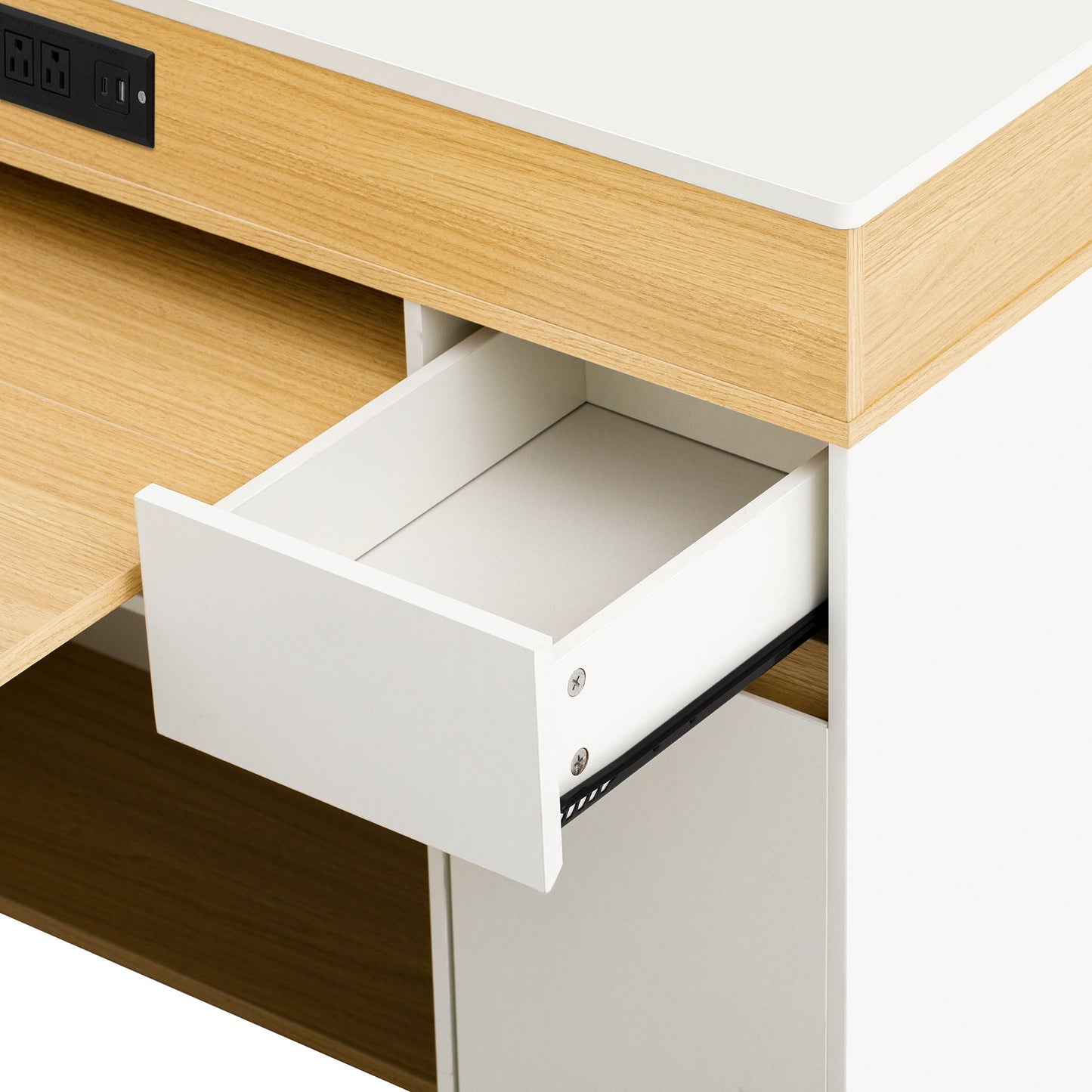 Extendable Table and Rolling Kitchen Island Cart