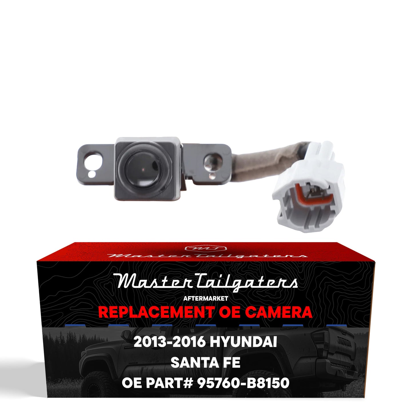 Master Tailgaters OEM backup camera for Hyundai Santa Fe 2013-2016 w/o navigation on Tampa Home & Garden Store