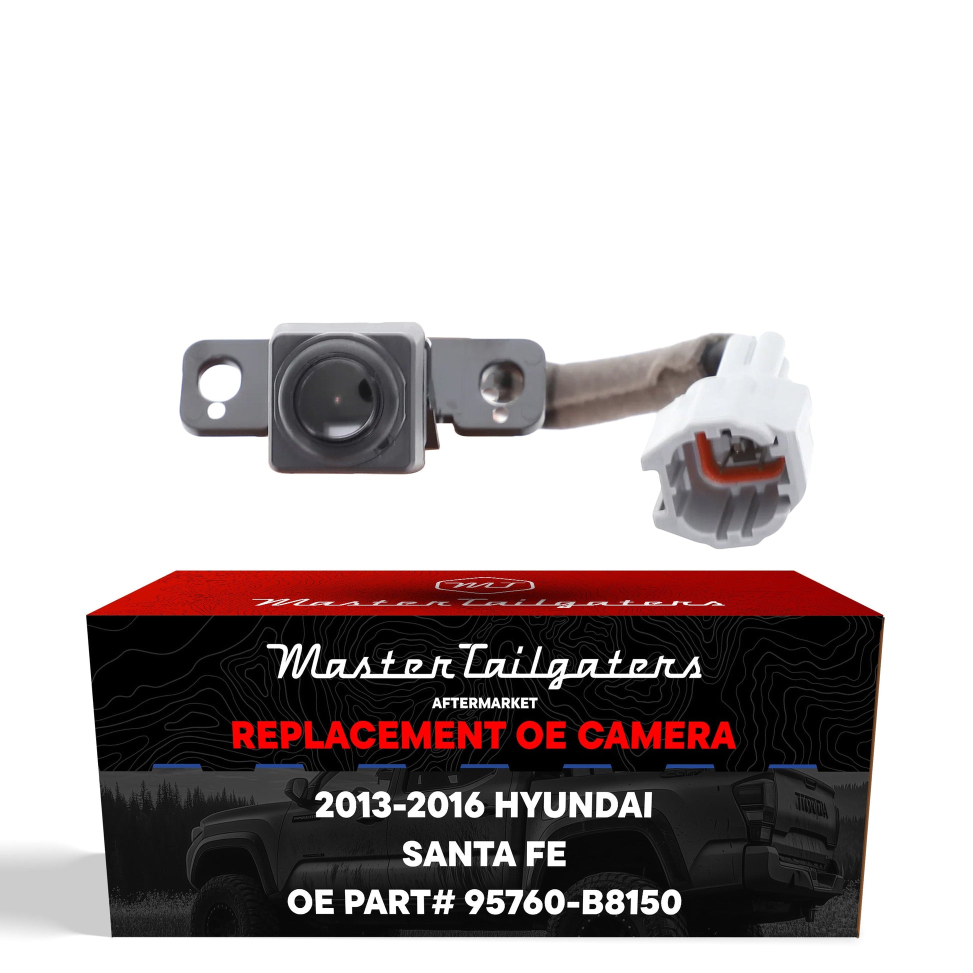 Master Tailgaters OEM backup camera for Hyundai Santa Fe 2013-2016 w/o navigation on Tampa Home & Garden Store