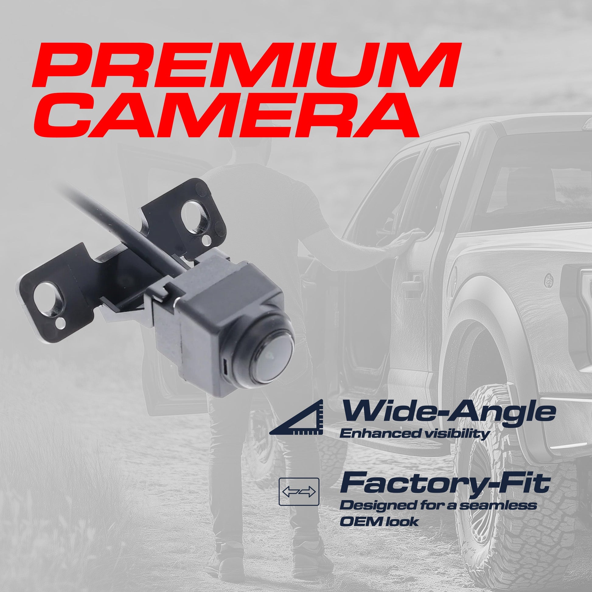OEM backup camera for Hyundai Santa Fe 2013-2016 w/o navigation, Master Tailgaters, black housing on Tampa Home & Garden Store