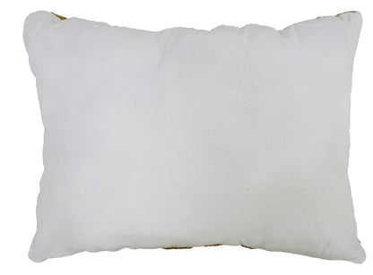 Vibhsa Navy & White Striped Indoor Outdoor Pillow 14x20 white fabric cushion on Tampa Home & Garden Store